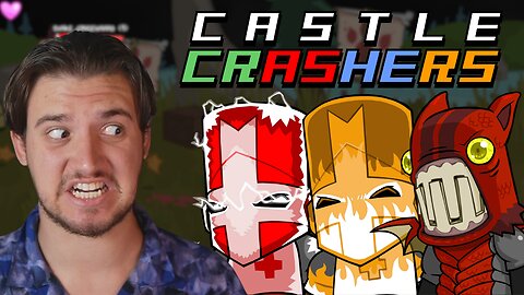 Playing the secret solar eclipse level in Castle Crashers part 4