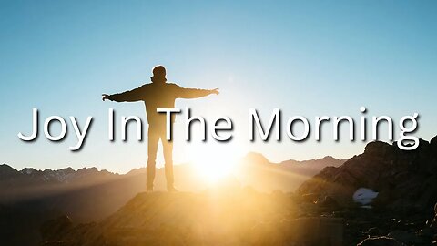 Joy In The Morning | Tauren Wells | Lyric Video