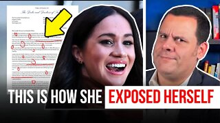 What Meghan's letter to Congress EXPOSED about herself: