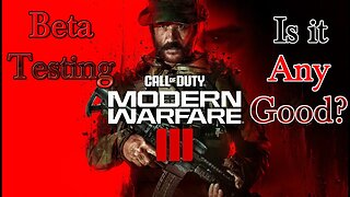 Is This Cod Any Good?? LETS FIND OUT - Call of Duty: Modern Warfare III Beta