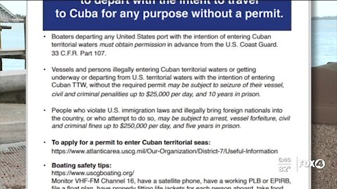 Boaters going to Cuba could face fines and jail time; locals demand action from D.C.