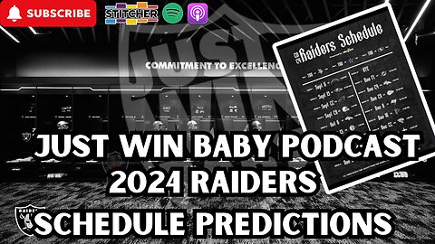 Just Win Baby Podcast || 2024 Schedule Thoughts And Prediction