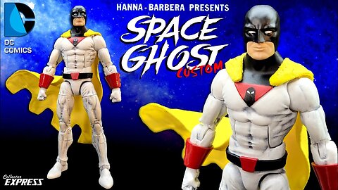 Custom Marvel Legends Style Space Ghost Action Figure | Hanna-Barbera