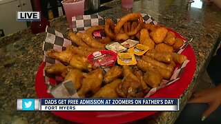 All dads get in free at Zoomers this Father's Day