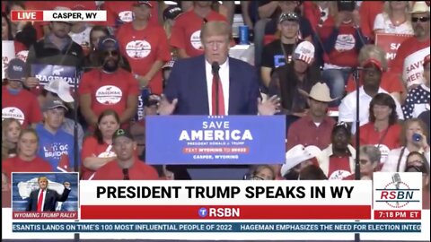 🔥FULL SPEECH: Trump Save America Rally In Casper, WY [05/28/2022]