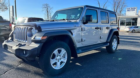 2018 Jeep Wrangler Unlimited Sport Walk Around