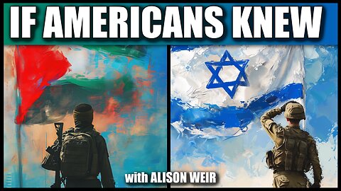 The Truth about Israel & Palestine that Right & Left Wing Media Refuse to Cover | with Alison Weir