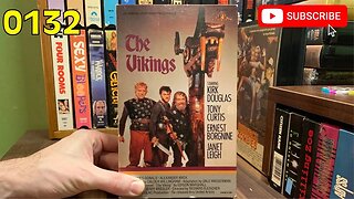 [0132] THE VIKINGS (1958) VHS INSPECT [#thevikings #thevikingsVHS]