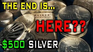 The END Is HERE! Silver To $500 Says Well Known Financial Advisor