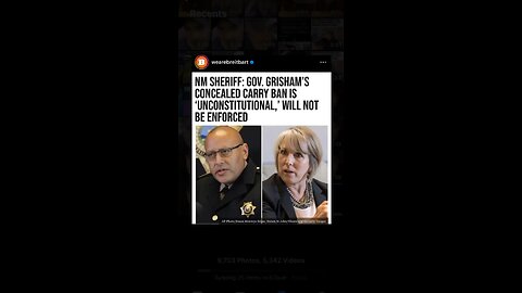 Thank God for sheriffs that follow constitutional law!