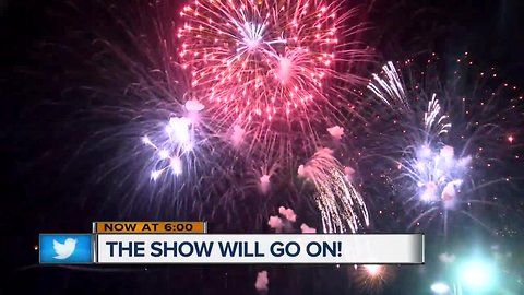 July 3rd fireworks return to Milwaukee's lakefront