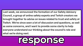 Twitch Has Responded To Our Concerns...