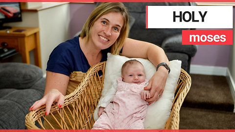 A Moses basket has been in a family for four generations