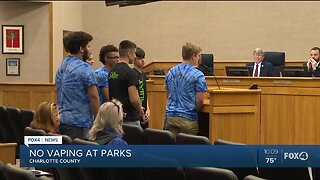 Vote to ban vaping at parks Charlotte County