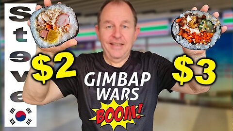 Which GIMBAP Is Better, Convenience Store or Restaurant 🇰🇷