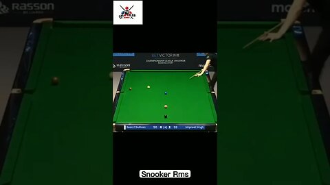 "Epic Snooker Showdown: O'Sullivan vs. Ishpreet Singh | Thrilling 2023 Highlights #Shorts #Snooker"