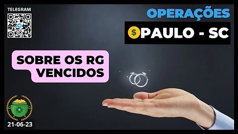 PAULO SC Informações Sobre os RG - Operações