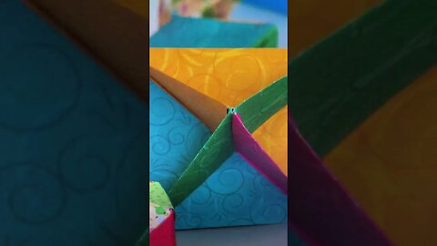 I Want to Make 3D Geometric Cube - Easy Paper Crafts - Shorts Ideas 💡