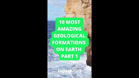 10 Most Amazing Geological Formations On Earth PART 1