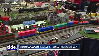 Train collectors meet at Boise Public Library