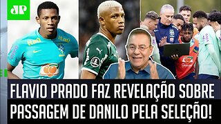 "Sobre o Danilo, ME FALARAM que o pessoal da Seleção SE ASSUSTOU MUITO com..." Flavio ABRE O JOGO!