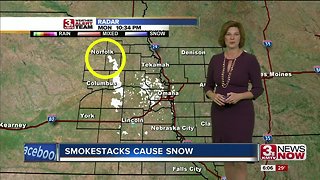 Snow Caused by Smokestacks