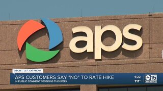 APS customers say 'No' to proposed rate hike