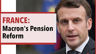 President Macron's Pension Reform in France - Economist Prof. Richard D. Wolff comments