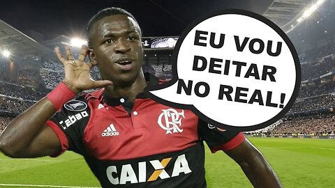 Esses lances do Vinicius Júnior IMPRESSIONARAM o REAL!