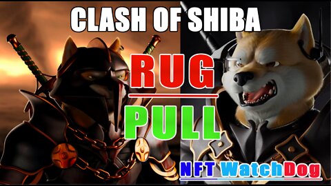 ⚠️ Clash of Shiba NFT SCAM $4M rug pull alert NFT Community