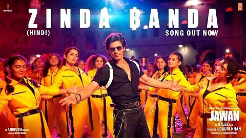 Jawan: Zinda Banda Song |Shah Rukh Khan | Atlee Anirudh |Nayanthara |Vijay Sethupathi | Deepika