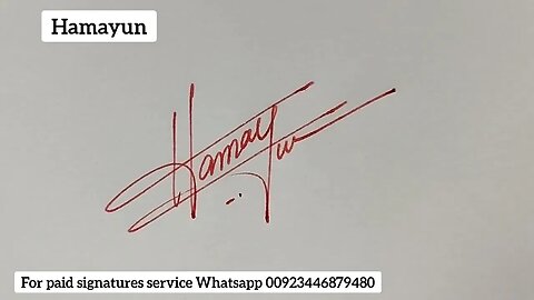 Professional signature Idea's | How to make your own amazing signature @penfunsignatures