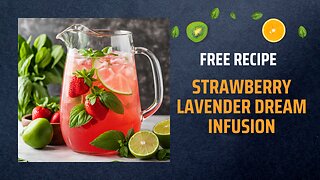 Free Strawberry Basil Limeade Recipe 🍓🌿🍋