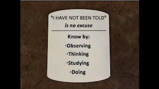 3D Printed "I Have Not Been Told" Magnet