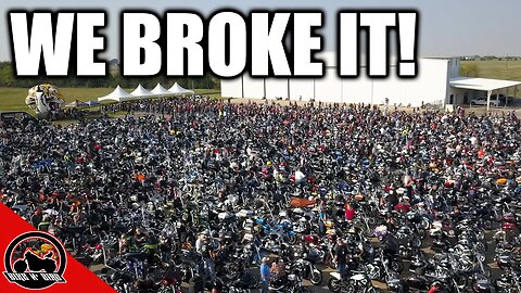 3k+ Harley-Davidson Motorcycles, 2 Years, and 1 WORLD RECORD