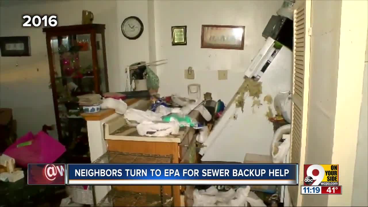 Residents angry with lack of aid turn to EPA with sewer woes