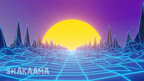 Synthwave and Chillwave Music Compilation Retro Animation | Shakaama