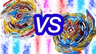 Tempest Dragon vs Brave Valkyrie | Sparking Drum vs Valt Beyblade Burst