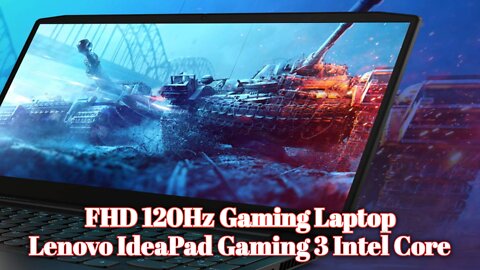 Lenovo IdeaPad Gaming 3 Intel Core i5 10th Gen 15.6-inch (39.6 cm) FHD 120Hz Gaming Laptop(8GB/512)