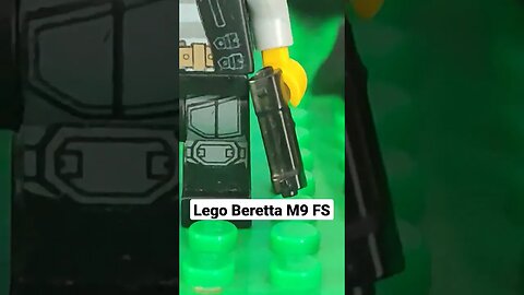Lego Beretta M9 FS #memes #lego #legoguns