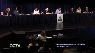 Oxford Schools Board of Education: 01/10/22