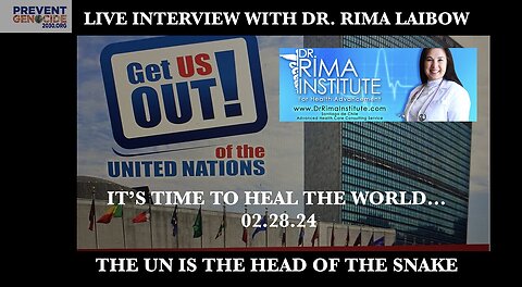 DR. RIMA LAIBOW: HEALING THE WORLD