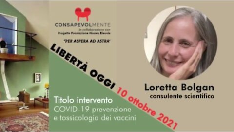 Loretta Bolgan, 10 ottobre 2021