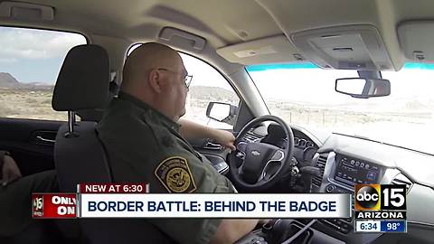 A day in the life of federal agents on the U.S., Mexico border