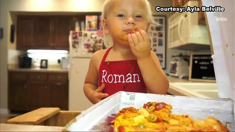 Indiana toddler's cooking videos go viral thanks to cuteness