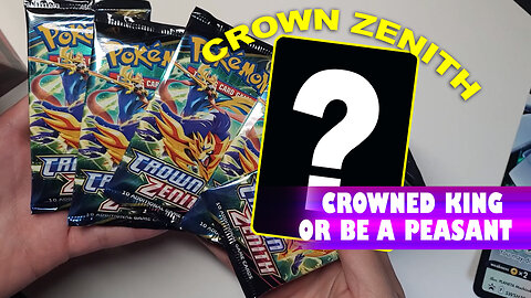 Smashing up Pokemon Crown Zenith Promo Box