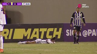 FALHA BIZARRA DA GOLEIRA E VIRADA IMPRESSIONANTE DO SANTOS NO FINAL! SÃO PAULO 1X2 SANTOS 1