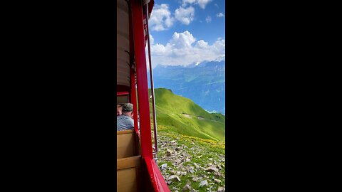 Dreamy Ride in Brienz Switzerland