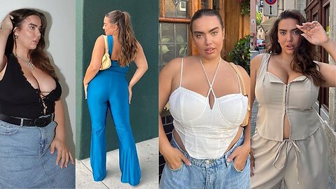 Julia Berit | American Beautiful Plus Size Model | Curvy Fashion Model | Influencer | Biography