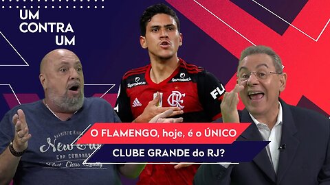 O Flamengo é, hoje, o ÚNICO CLUBE GRANDE do RJ? Nilson e Flavio têm DISCUSSÃO FORTE!